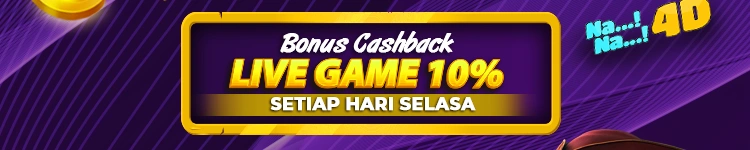 CASHBACK LIVE GAME 10% ( BONUS HARI SELASA )